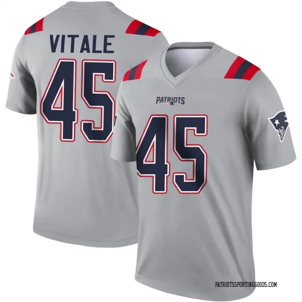 Men's Nike New England Patriots Kyle Dugger Olive 2022 Salute To Service  Jersey - Limited