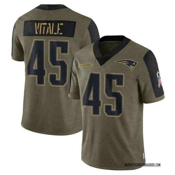 Nike Johnny Lumpkin New England Patriots Elite Navy Team Color Vapor  Untouchable Jersey - Men's