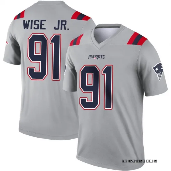 Men's Nike Jeremiah Pharms Jr. Navy New England Patriots Team Game Jersey Size: 4XL