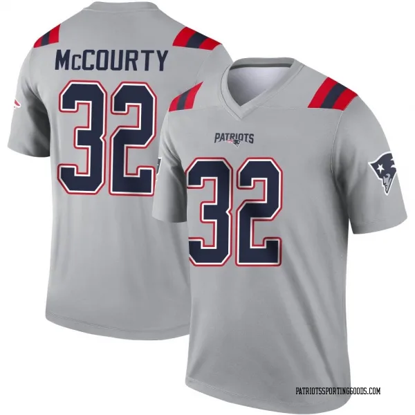 New England Patriots Mac Jones Gray Inverted Limited Jersey