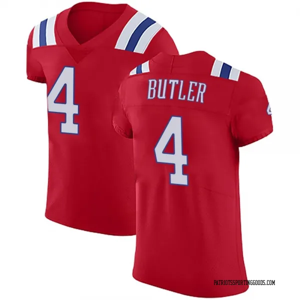 Nike Thyrick Pitts New England Patriots Elite Red Vapor Untouchable  Alternate Jersey - Men's