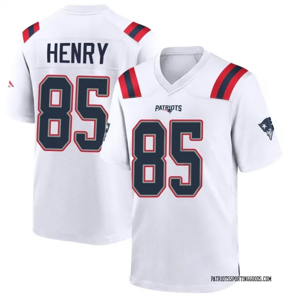 New England Patriots Hunter Henry 85 2021 Nfl Golden Brandedition White  Jersey Gift For Patriots Fans - Bluefink